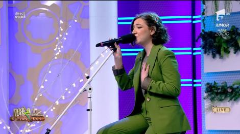 Neatza cu Răzvan și Dani. Elena Hasna cântă live melodia I love you, goodbye