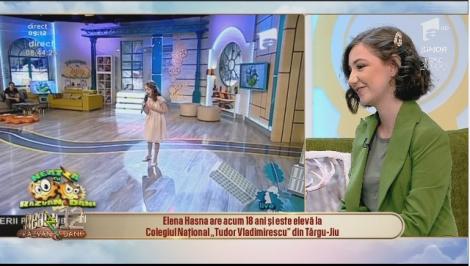 Neatza cu Răzvan și Dani. Elena Hasna, fetița-fenomen de la Next Star, pregătește lansarea unui nou proiect muzical: Vor fi două variante. În română și franceză