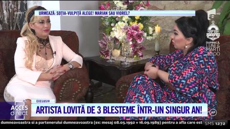 Mirela Petrean, privighetoarea din Banat, a fost lovită de trei ori de blestem, în acelaşi an! "A făcut comoție, într-o săptămână s-a prăpădit"