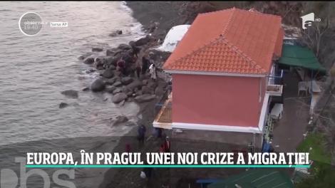 Situaţia devine critică la frontiera Turciei cu Grecia! 75.000 migranţii au reuşit să ajungă în Europa