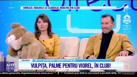 Ce surpriză i-a făcut Viorel soției de 1 Martie! Cadoul a lăsat-o fără cuvine pe Vulpiță! "Sunt fericită că mi-a făcut surpriză" Video