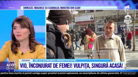 Viorel cu bujori în obrăjori! Împarte mărțișoare și pupicei dulci de 1 Martie la toate fetele de pe stradă