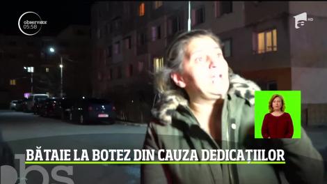 Botez cu scandal, în Târgoviște. Mai mulți tineri s-au luat la bătaie din cauza dedicațiilor