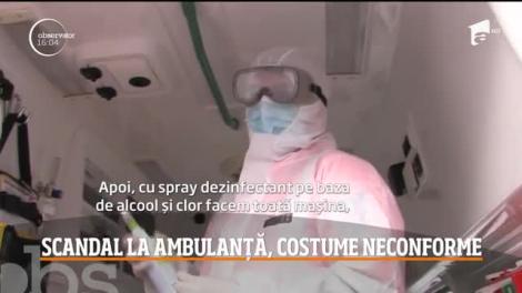 Angajat al Ambulanţei Bihor, acuzaţii grave conducerii. Asistenții ar fi primit costume de grădinărit pentru protecția împotriva coronavirusului