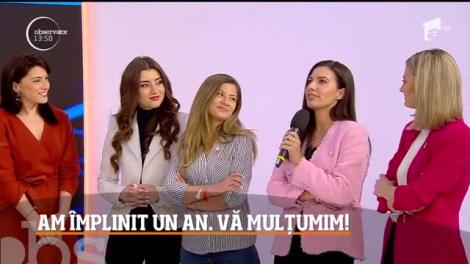 La mulți ani, Observator 12-14! Vedetele și reporterii jurnalului de știri, mesaje emoționante pentru întreaga echipă