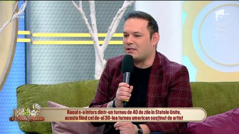 Raoul, super show la Neatza cu Răzvan și Dani! Ascultă aici piesă "Ascultă-mă, iubește-mă"