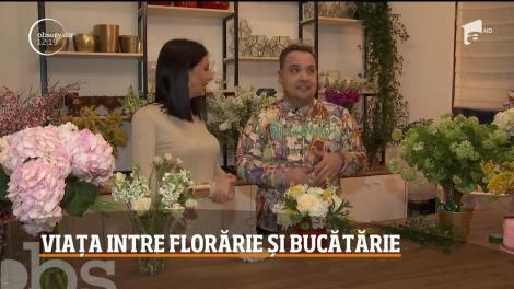 Chef Babană are afacere cu flori, dar a ajuns să facă bani și din gătit! A venit la Chefi la cuțite, de fapt, ca să o cunoască pe Gina Pistol