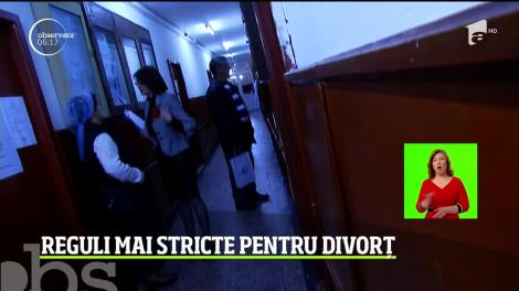 Divorțul la mediator, desființat. Persoanele care vor să se separe vor ajunge în fața Instanței și vor scoate mai mulți bani din buzunare