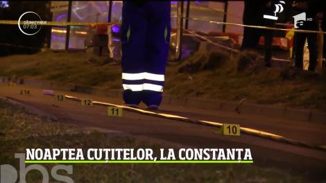 Noaptea cuţitelor, la Constanța. Doi bărbaţi au ajuns la spital după ce au fost înjughiaţi