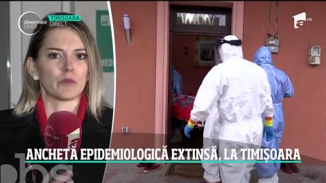 Anchetă epidemiologică extinsă la Timișoara