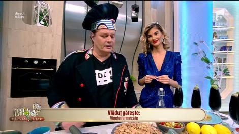 Rețeta Zilei - Neatza cu Răzvan şi Dani. Vinete fermecate, salată cu tente orientale