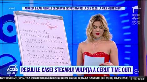Acces Direct. Regulile casei Stegaru! Vulpița a cerut pauză în căsnicia cu Viorel
