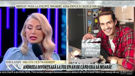 Andreea Bălan nu s-a mai ferit! Motivul real al divorțului de George Burcea, dezvăluit în direct: "A mai lipsit niște nopți de acasă