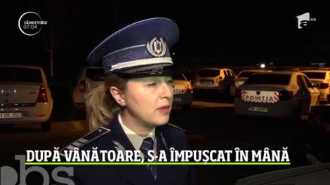 Partidă de vânătoare, încheiată la spital. Un bărbat din Craiova s-a împuşcat în braţ cu propria armă