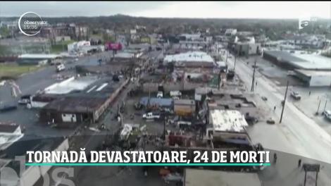Tornadă devastatoare în statul american Tennessee, 24 de oameni au murit