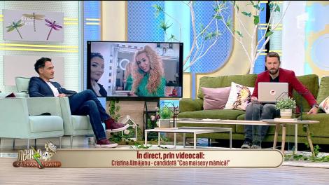Cristina Almăjanu, make-up artist, participă la concursul "Cea mai sexy mămică din România"