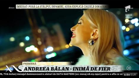 Xtra Night Show. Andreea Bălan cântă melodia Inimă de fier