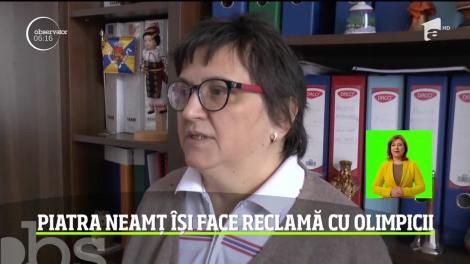 Piatra Neamţ își face reclamă cu olimpicii. Fotografiile elevilor au fost amplasate pe panouri publicitare