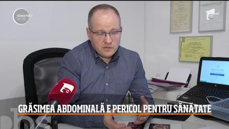 Grăsimea abdominală, pericol pentru sănătate