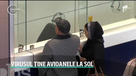 Coronavirusul ține avioanele la sol. Companiile aeriene din România au anulat sute de zboruri către Italia