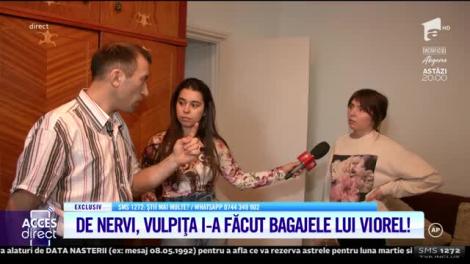 Scandal uriaș! Vulpița și-a pierdut mințile când s-a trezit cu dansatoarea Emy în casă! „Îți arunc hainele, Viorele”
