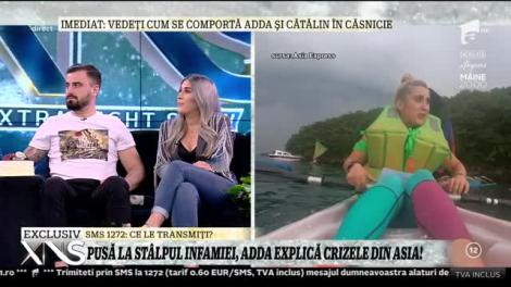 Xtra Night Show. Adda explică crizele din Asia Express: Așa am reacționat în momentele respective, asta nu înseamă că pot eu tot timpul