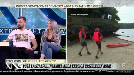 Adda a clacat în Asia Express, sezonul 3: "Așa am reacționat în momentele respective, asta nu înseamă că așa mă port eu tot timpul"
