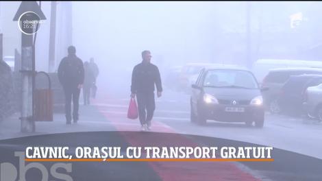 Transportul public în staţiunea maramureşană Cavnic este gratuit, pentru că autorităţile locale au reuşit să-şi drămuiască foarte bine banii