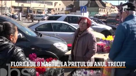 Pont pentru domni! Locul unde fllorile de 8 Martie sunt la cele mai bune prețuri