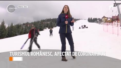 Turismul românesc, afectat de coronavirus. Mii de turiști și-au anulat rezervările