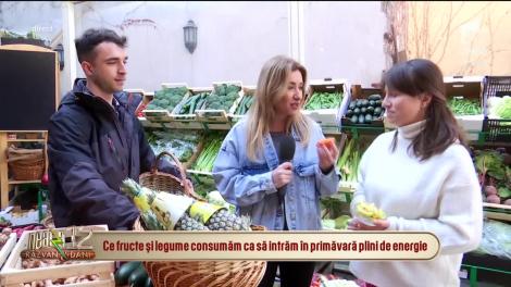 Ce fructe şi legume consumăm ca să intrăm în primăvară plini de energie