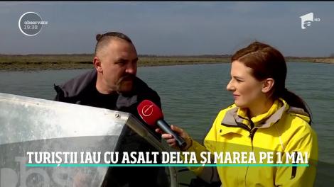 Turiștii au făcut deja rezervare de 1 Mai. Delta și marea sunt în topul preferințelor
