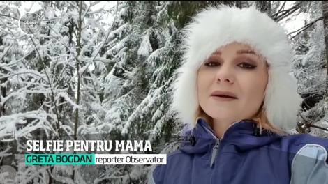 Selfie pentru mama