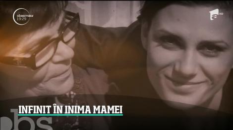 Infinit în inima mamei. Iuliana Gătej, Fluturica, a lăsat nenumărate semne ale iubirii ei pentru mama