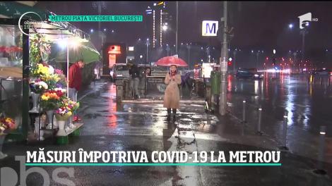 Măsuri împotriva coronavirusului la metrou