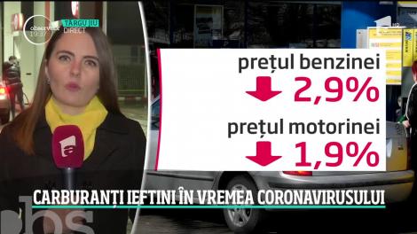 Coronavirusul a ieftinit motorina și benzina! Un plin de benzină ne costă cu 7 lei mai puţin