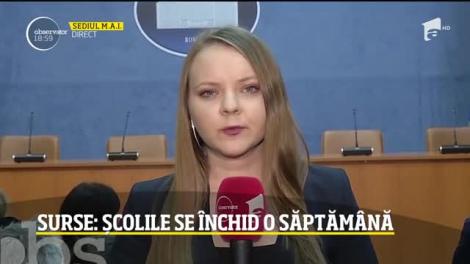 Coronavirusul închide toate școlile din România!