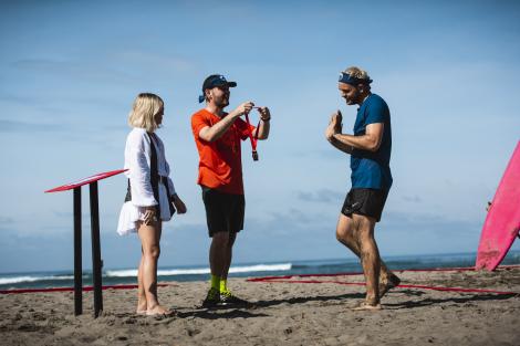 "Ăștia doi" sunt periculoși, nu glumă! Radu şi Abagiu au câștigat încă o amuletă: "Am crezut că o să rămân orb după proba asta"