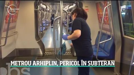 Metroul arhiplin, pericol în subteran
