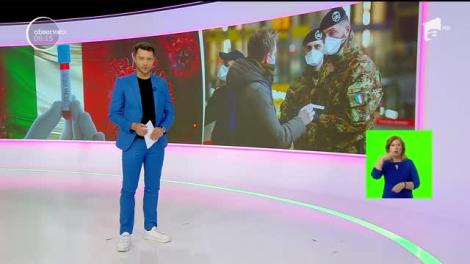 Italia intră oficial în carantină. În ultimele 24 de ore, alţi 100 de oameni au fost răpuşi de virusul ucigaş