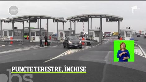 Cursele rutiere regulate către şi dinspre Italia, suspendate. 17 puncte terestre au fost închise