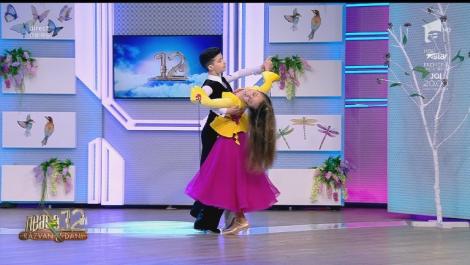 Neatza cu Răzvan și Dani. Alexandru Vătafu și Maria Sofia Roșu dansează senzațional slow vals, tango și vals vienez