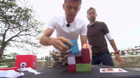 Prima misiune din cursa pentru ultima şansă! Echipele trebuie să rezolve un puzzle sub forma unui cub!