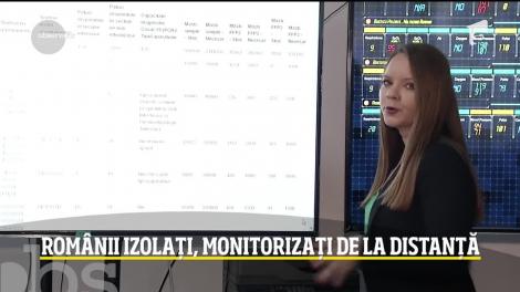 Românii izolați la domiciliu, monitorizați de la distanță