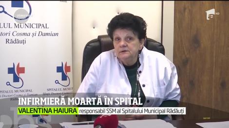 O infirmieră de la Spitalul Municipal Rădăuţi a murit, după ce a căzut în gol de pe scara unităţii medicale