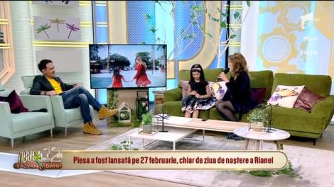 Diana Bișinicu, melodie dedicată pentru fetița ei: Versurile le-am compus în cinci minute