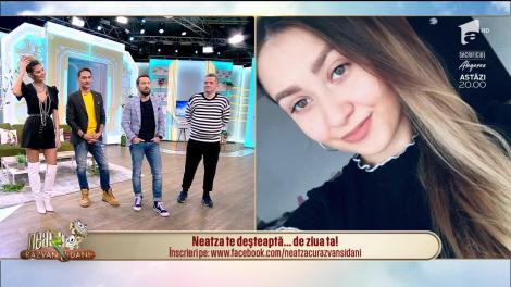 Neatza cu Răzvan și Dani te deşteaptă... de ziua ta! La mulți ani, Andreea!