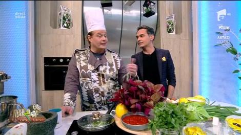 Ciorbă de primăvară cu foarte multă vitamina C. Rețeta lui Vlăduț de la Neatza cu Răzvan şi Dani