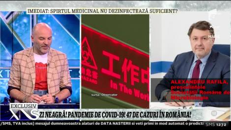 Alexandru Rafila, presedintele SRM: "Este cel mai periculos tip de coronavirus din cele şapte cunoscute. Suferă mutaţii la fiecare multiplicare!"
