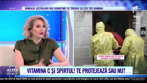 Vitamina C nu combate coronavirusul! Un medic a demontat acest mit: ”Organismul nu stochează vitamina C!”
